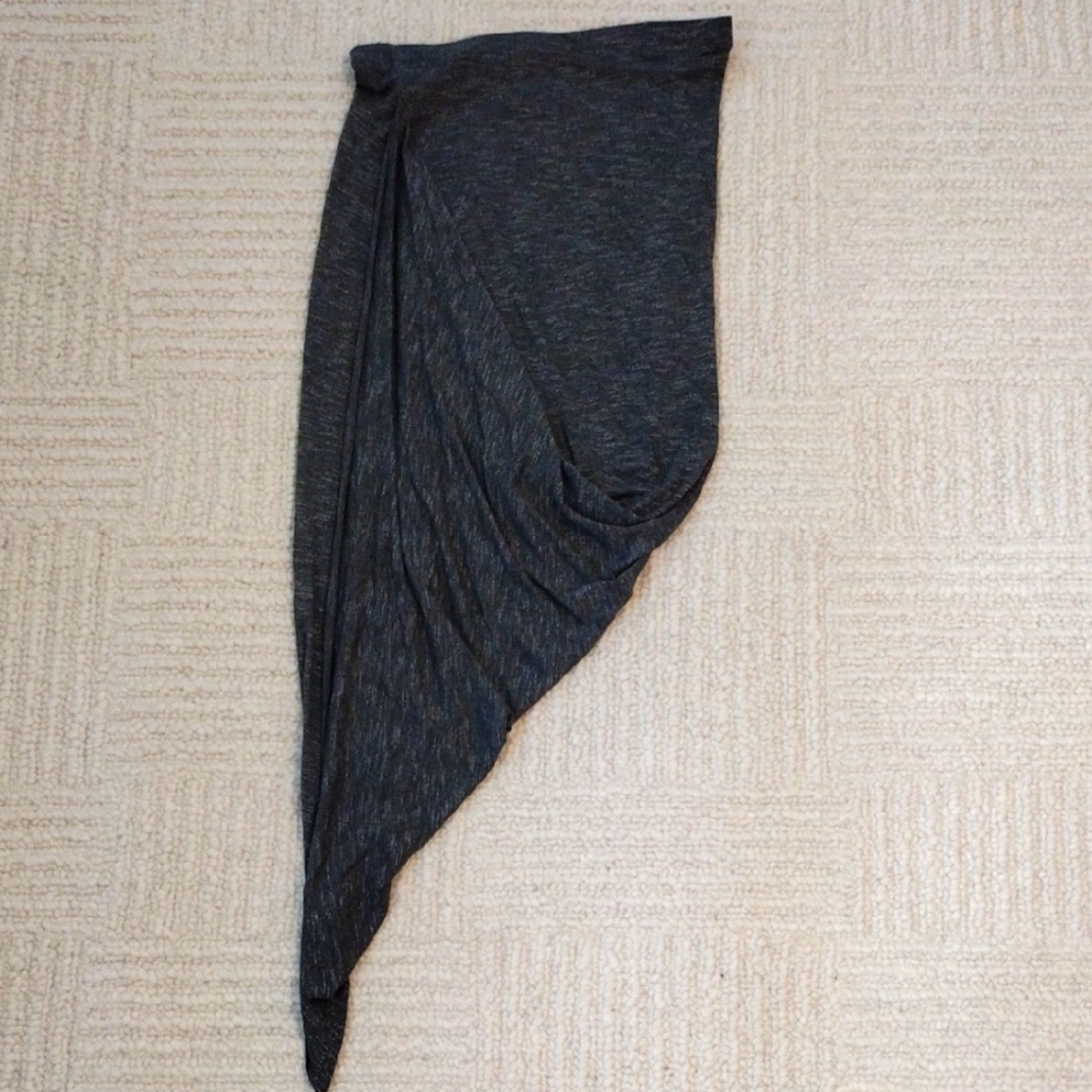Dolan Gray Asymmetrical Drape Skirt